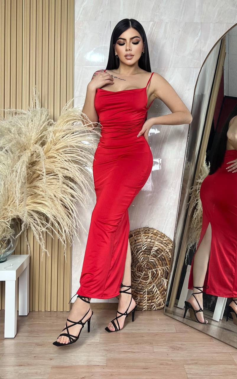 Vestido licrado talla única