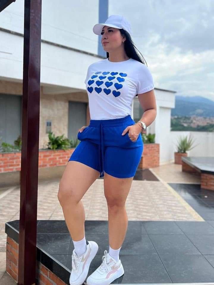 Conjunto Deportivo Biker Corazones