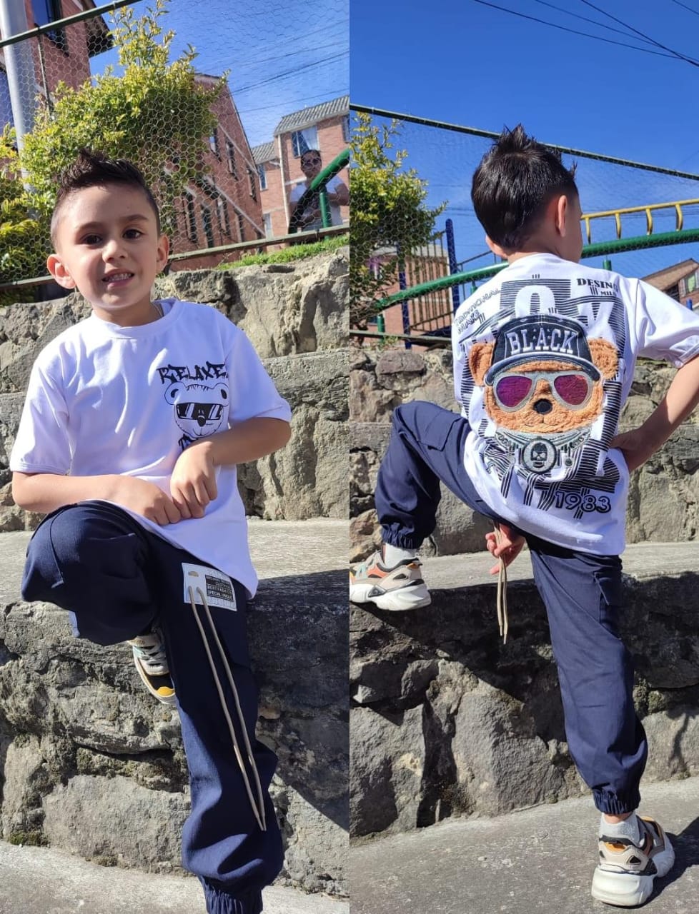 Conjunto niño 2 piezas Milo
