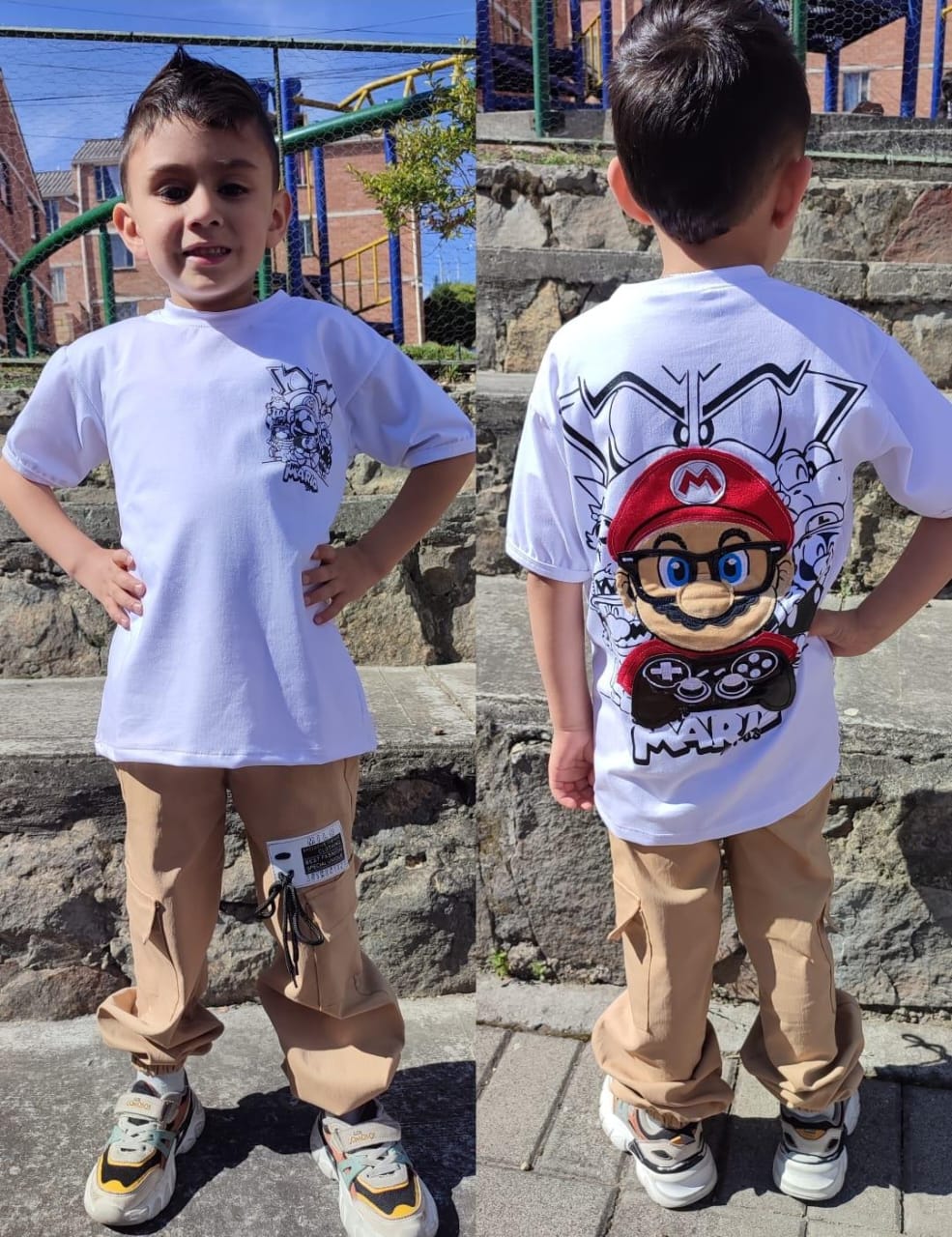 Conjunto niño 2 piezas Milo