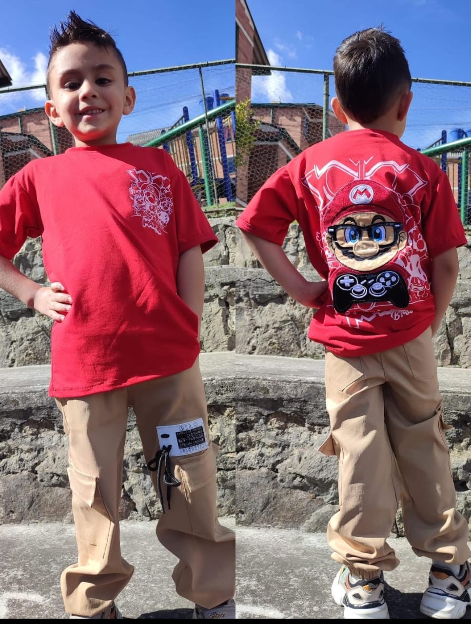 Conjunto niño 2 piezas Milo