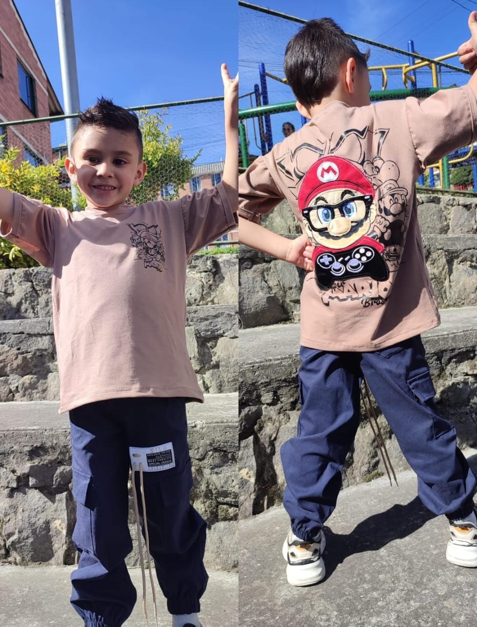 Conjunto niño 2 piezas Milo