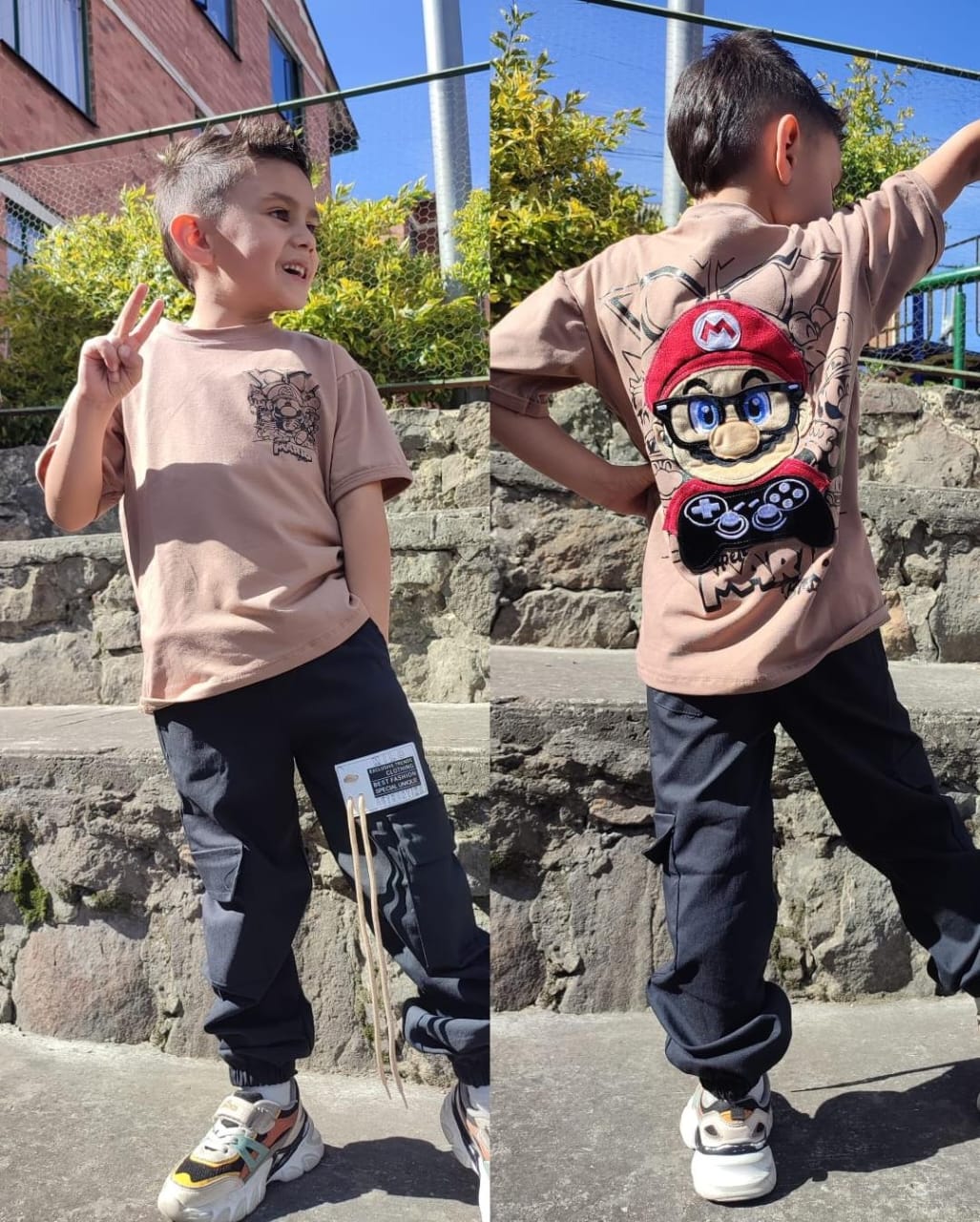 Conjunto niño 2 piezas Milo