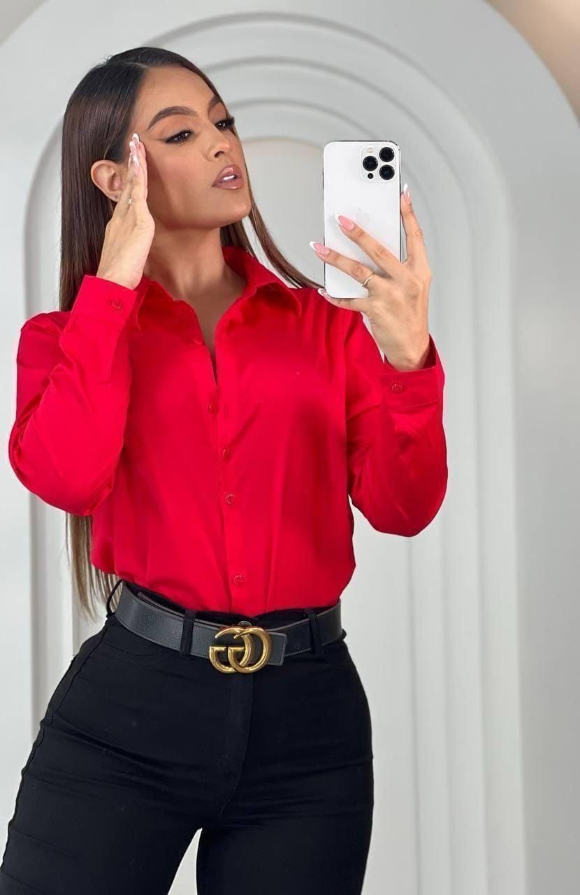 Camisa manga larga