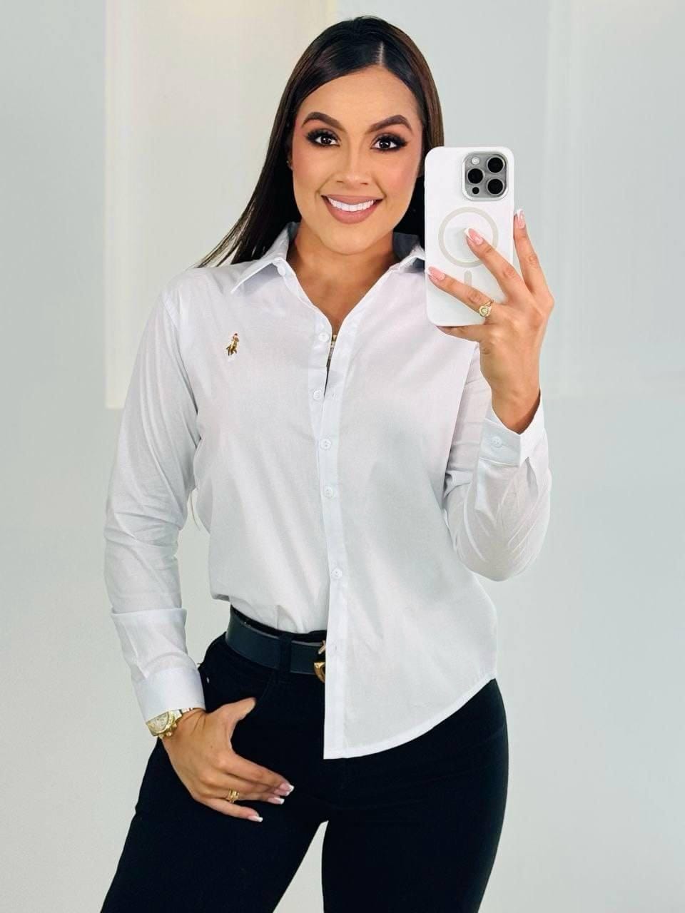 Camisa manga larga