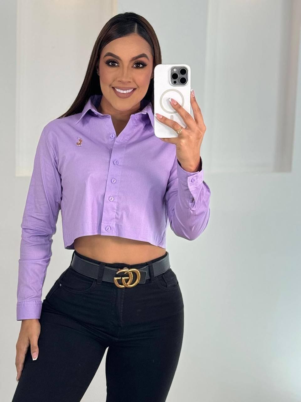 Camisa Oversize Manga Larga