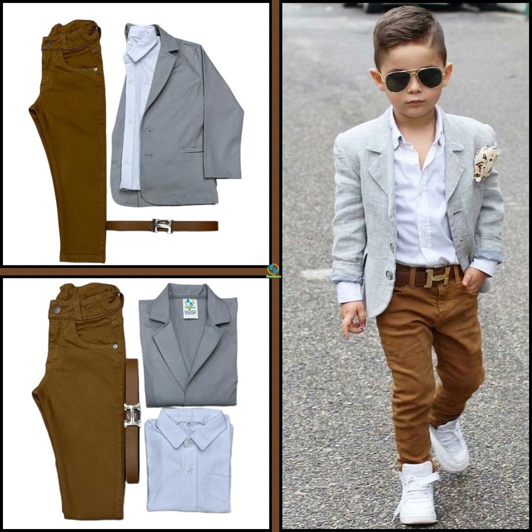 Conjunto Casual Niño Blazer