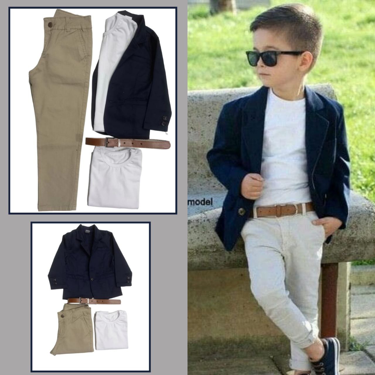 Conjunto de niño Casual Camiseta