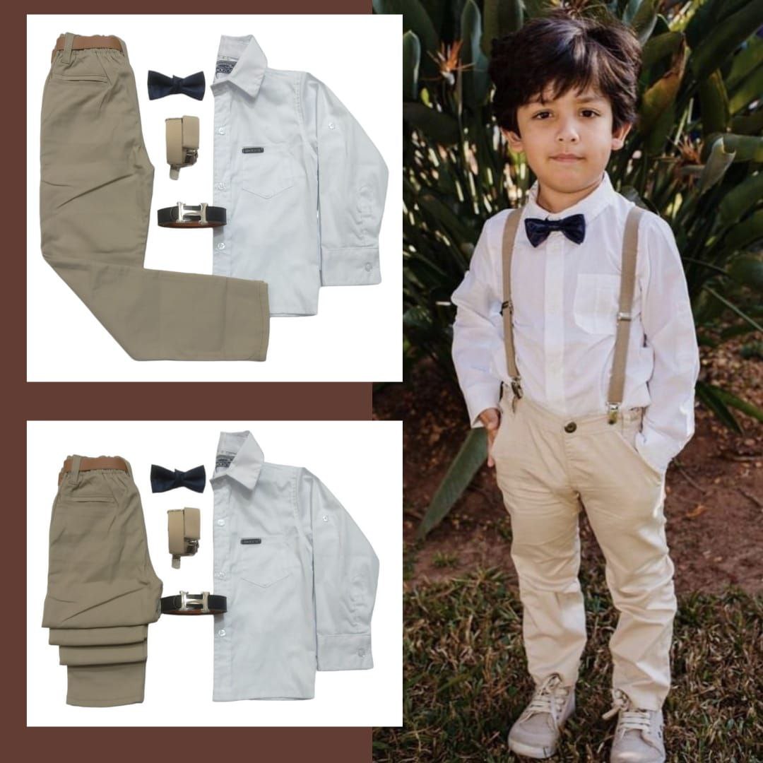 Conjunto de niño Casual Tirantas