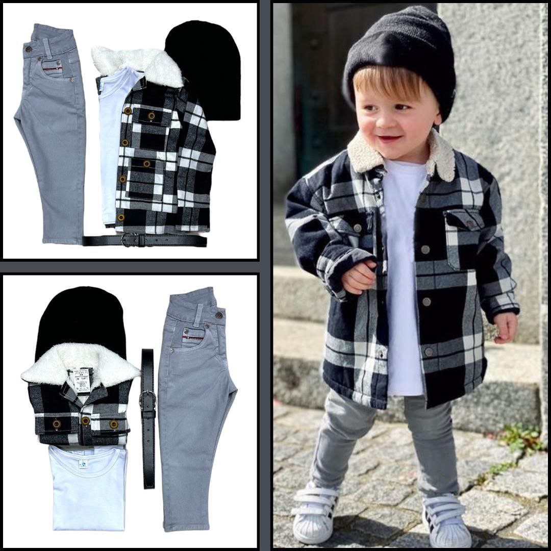 Conjunto de niño Gorro