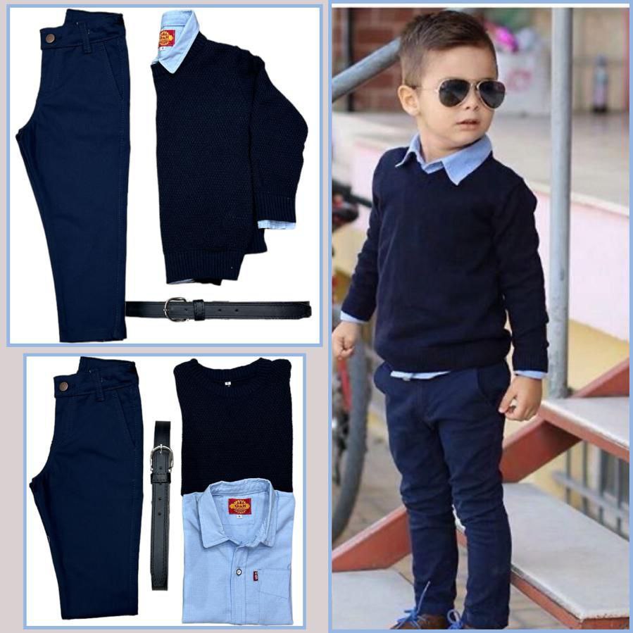 Conjunto de niño Buso de hilo