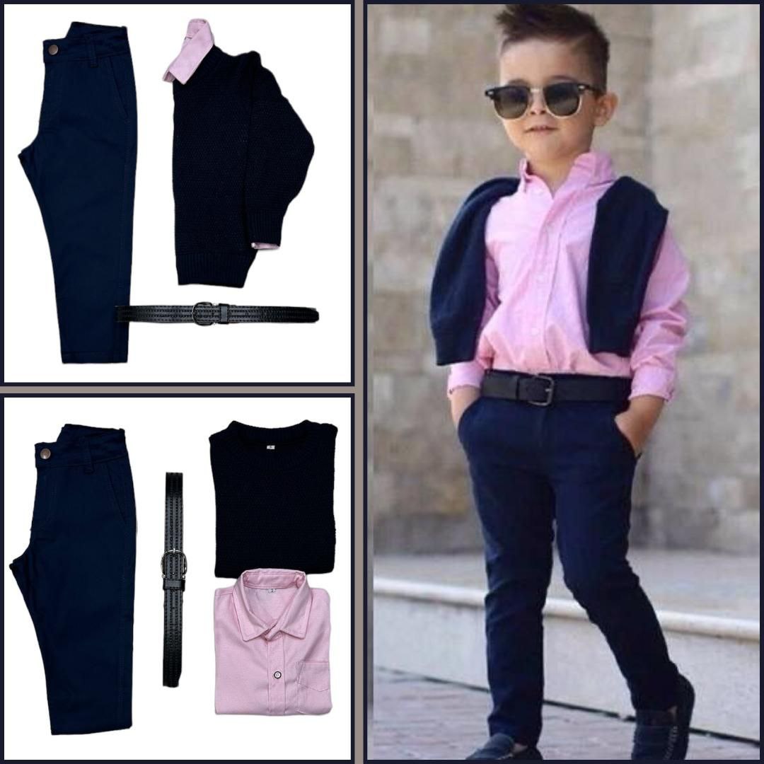 Conjunto de niño Buso de hilo