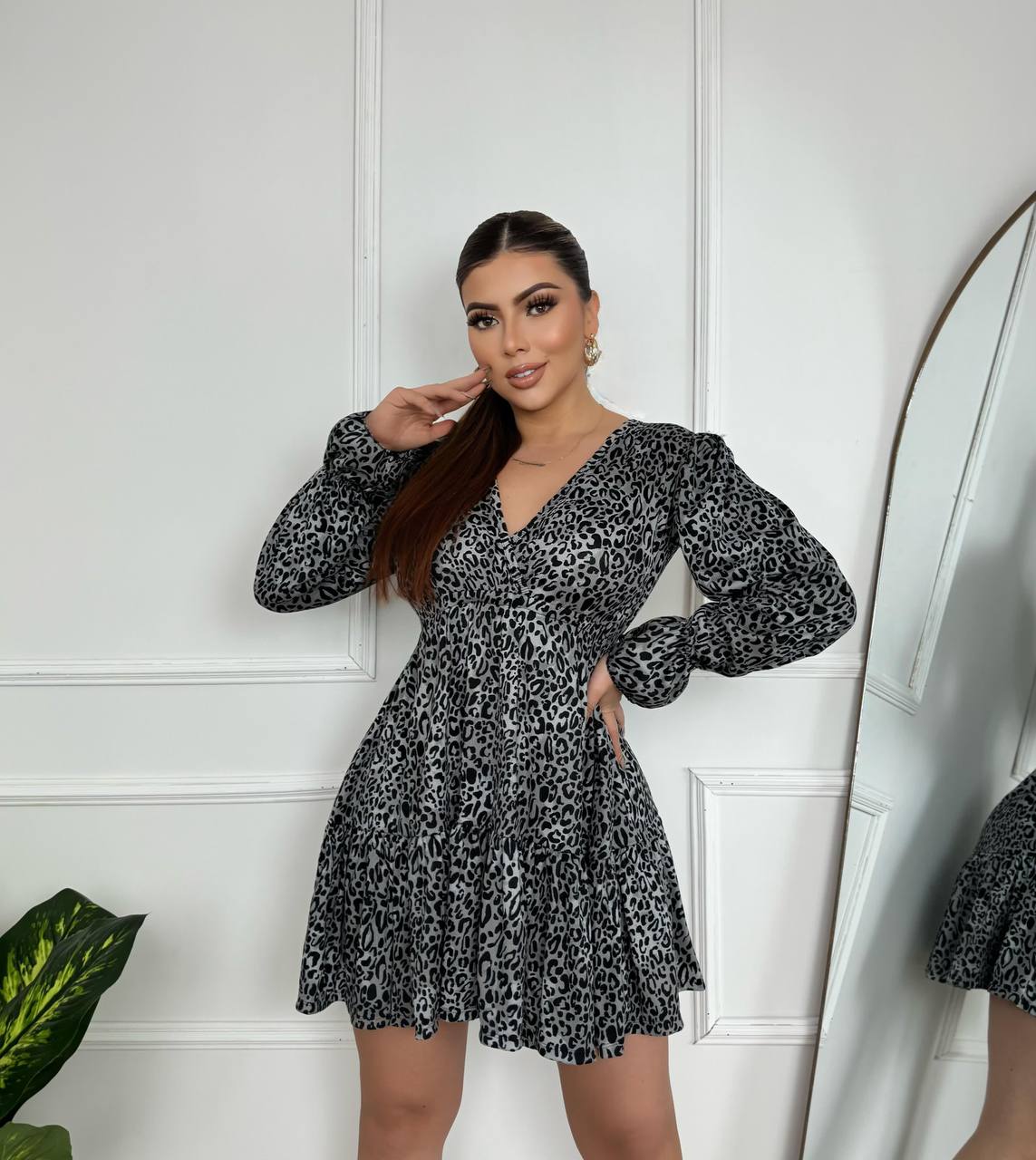 Vestido chalis talla única