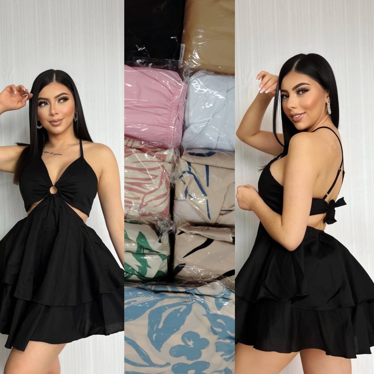 Vestido chalis talla única