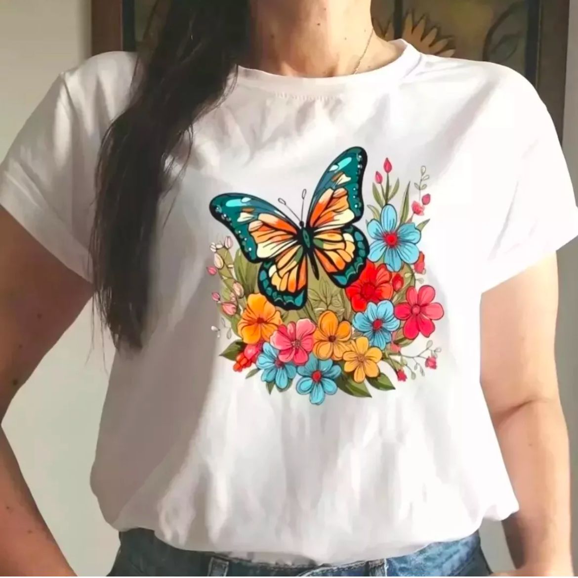 Blusón para dama en piel de durazno