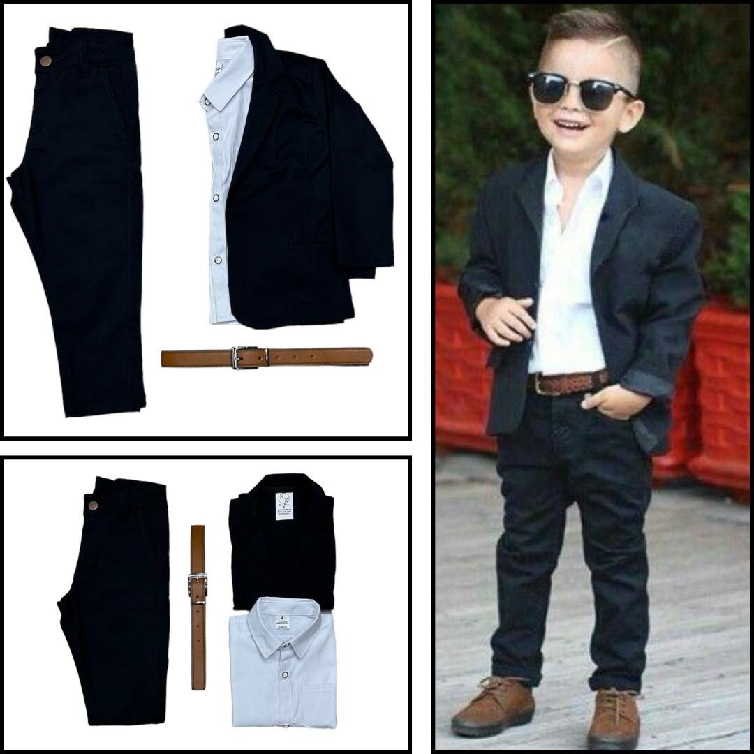 Conjunto Casual Niño Blazer